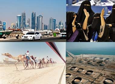 Cuoc song giau sang cua nguoi dan Qatar hinh anh