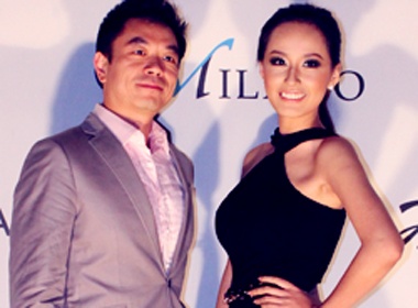 Mai Phuong Thuy di du tiec cung ban trai hinh anh