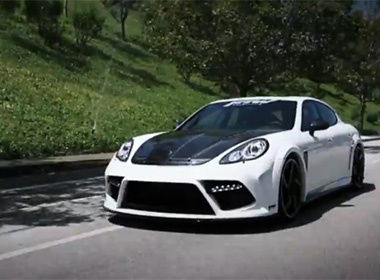Porsche Panamera 'lot xac' duoi ban tay hang do Mansory hinh anh