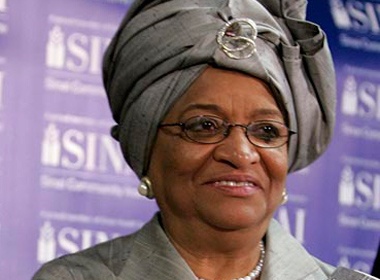 Ba nguoi phu nu cung nhan giai Nobel Hoa binh hinh anh