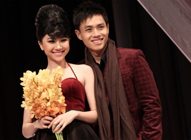 Don lanh voi thoi trang phong cach Phap hinh anh