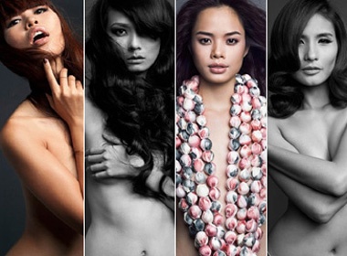 Nguoi mau Dep Fashion Show ban nude tao bao hinh anh