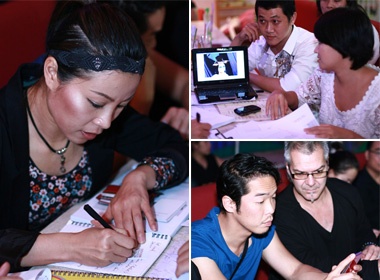 Gap doi tao mau toc 'khung' cua Dep Fashion Show 10 hinh anh