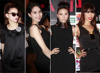 Nguoi dep dua nhau dien dam den du Dep Fashion Show hinh anh