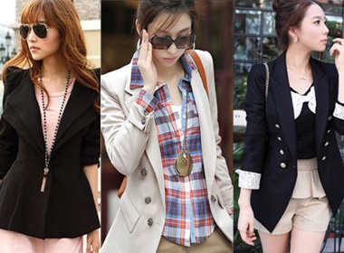 Dao pho ngay thu voi ao vest va quan shorts hinh anh