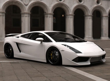 'Bo tot' Lamborghini Gallardo do trang muot hinh anh