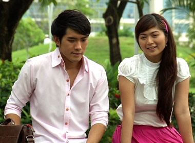 Thanh Truc xuat hien ben 'nguoi tinh moi' hinh anh