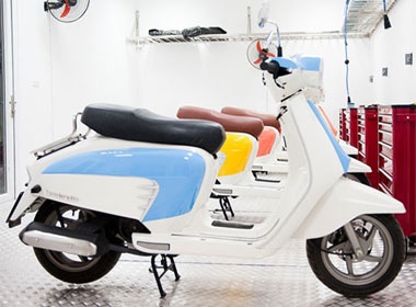 Dong xe 'huyen thoai' Lambretta quay tro lai Viet Nam hinh anh