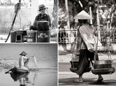 Net binh di cua Hoi An hinh anh