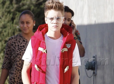 Justin Bieber muon giong Beckham hinh anh