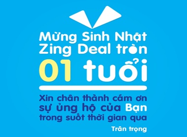 Tung bung uu dai mung Zing Deal tron 1 tuoi hinh anh