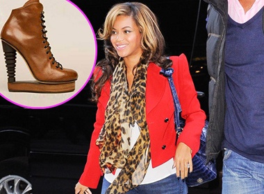 Ba bau Beyonce dien giay 12cm hinh anh