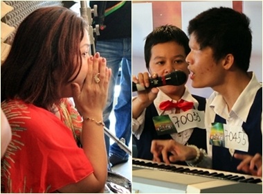 Siu Black bat khoc khi xem hat hinh anh