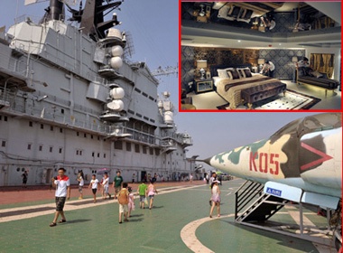 Can canh tau san bay thu hai cua Trung Quoc hinh anh