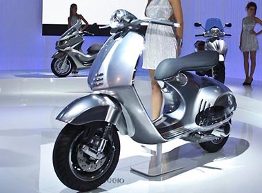 Chiem nguong 'dung nhan' cua xe Vespa moi hinh anh