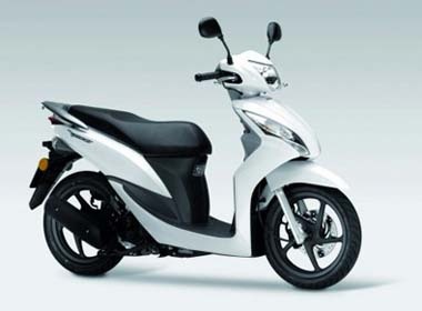 Scooter nho gon Honda Vision 50 sap ra mat hinh anh