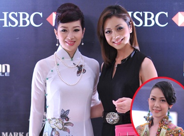 Jennifer Pham khoe dang cung Thu Huong - Linh Nga hinh anh