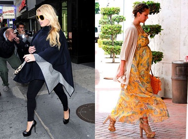 Ba bau Hollywood lenh khenh tren giay cao got hinh anh