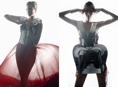 Top 9 Vietnam's Next Top Model an tuong cung trang phuc inox hinh anh