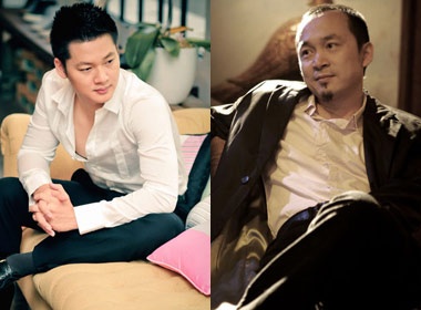 Ca si Duc Tuan 'tra mieng' nhac si Quoc Trung hinh anh