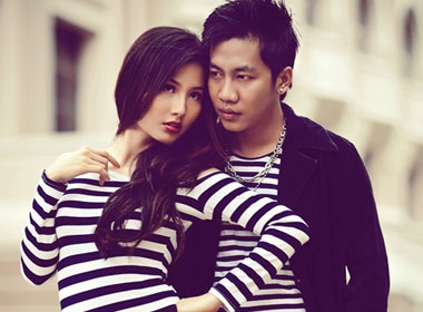 Diem My 9X va Hoang Rapper tinh tu xuong pho hinh anh