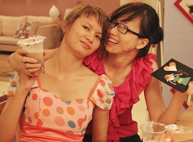 Thanh Thuy - Le Phuong trai long khi bi loai hinh anh