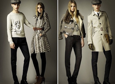 Lich lam BST Thu Dong 2012 cua Burberry hinh anh