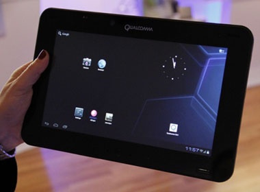 Tablet cau hinh khung chay Android 4.0 cua Qualcomm hinh anh