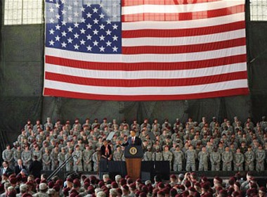 Tong thong Obama tuyen bo cham dut chien tranh Iraq hinh anh