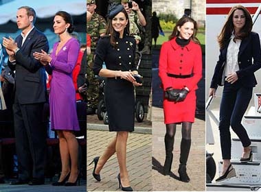 Thoi trang quyen ru cua vo Hoang tu Anh William hinh anh