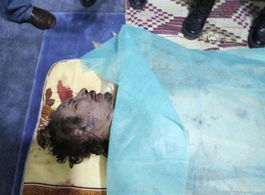 Cai chet cua Gaddafi co the la toi ac chien tranh hinh anh