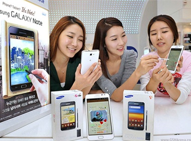 Samsung Galaxy Note co them ban mau trang hinh anh