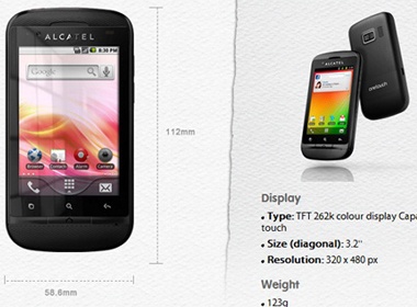 Alcatel gioi thieu 'de' hai SIM gia re Blaze Duo hinh anh