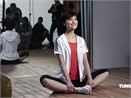 Trac Nghien tap yoga hinh anh