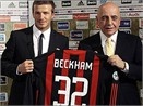Chum anh Beckham ra mat tai Milan hinh anh