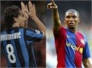 Inter dong y doi Ibrahimovic lay Eto'o hinh anh