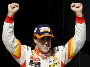 Fernando Alonso tro lai o GP chau Au hinh anh