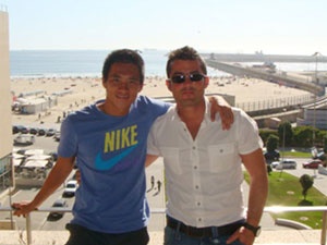 Cong Vinh lap cu dup trong tran dau tap tai Leixoes hinh anh