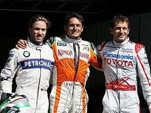 F1 Spa Francorchamps: Cu 'shock' tu Fisichella hinh anh