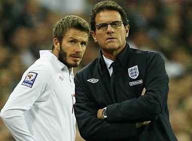 HLV Capello vi Beckham voi tong thong Obama hinh anh