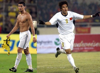 Nhung diem chung bat ngo giua Ronaldo va Cong Vinh hinh anh