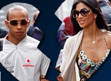 Lewis Hamilton chia tay co bo nong bong hinh anh