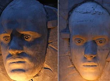 Buc tuong voi guong mat cac danh thu hinh anh