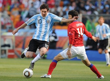 Doi tuyen Argentina thoi lua dam me hinh anh