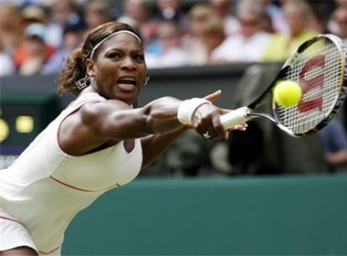 Serena va Zvonareva vao chung ket hinh anh