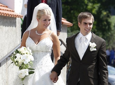 Philipp Lahm rang ro trong ngay cuoi hinh anh