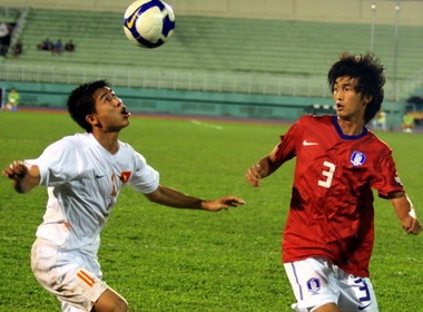 U19 Viet Nam xuat sac cam hoa Han Quoc hinh anh