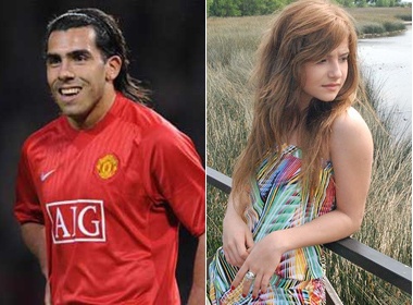 Co bo tuoi teen xinh dep cua Tevez hinh anh