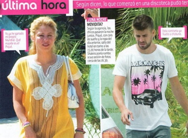 Gerard Pique bi nghi cap ke voi Shakira hinh anh
