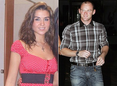 Rooney 'tim cua la' khi vo dang mang bau hinh anh